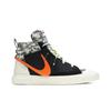 Blazer Mid 'Черный камуфляж' (унисекс) Черные / Серые / Вольт / Оранжевые Скейт-обувь CZ3589 001