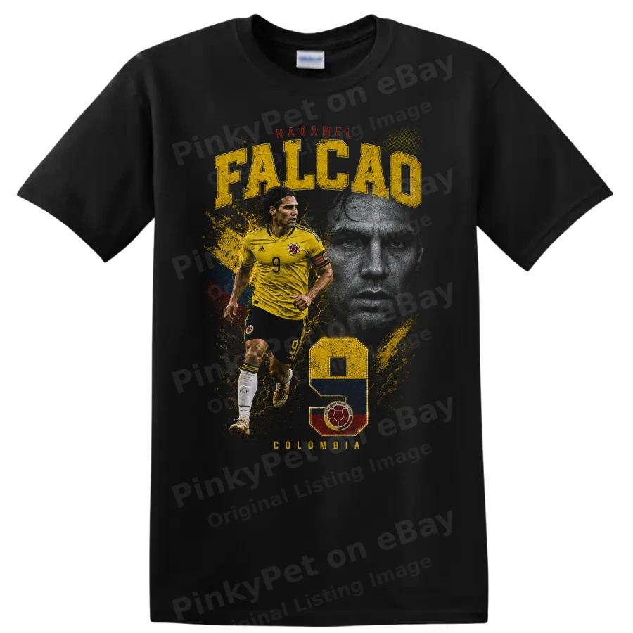 Radamel Falcao Colombia Soccer Player T Shirt National Team Action Tee