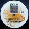 12-дюймовая пластинка DENNIS BROWN - Keep It Up SAX027 Saxon Records 1995 UK Регги, Ска и Даб Б/У