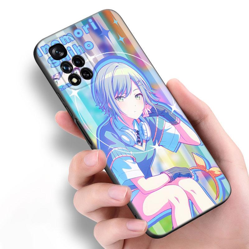 Игровой проект Sekai черный силиконовый чехол для телефона Xiaomi POCO X3 X4 NFC F5 M3 M4 M6 X5 X6 Pro F3 F4 GT 5G C55 C65 M5