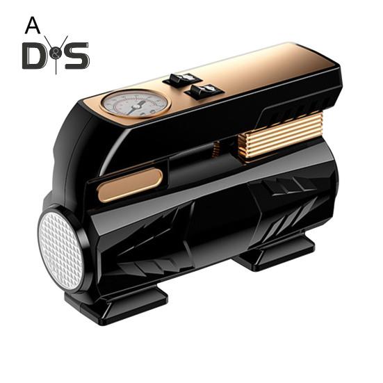 Накачка автомобильных шин Портативный воздушный компрессор 4 режима Регулируемый малошумный цифровой манометр для шин Электрический велосипедный насос со светодиодной подсветкой