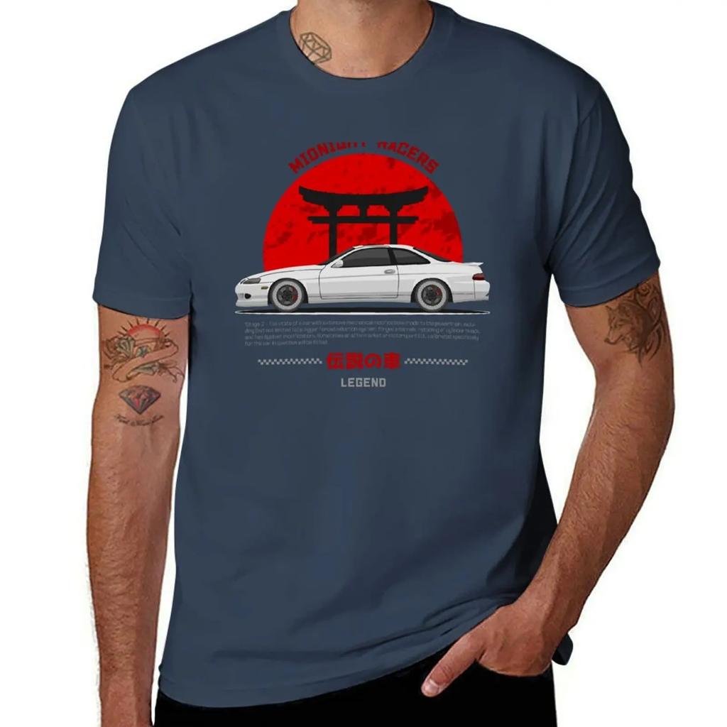 Tuner White Soarer SC JDM T-Shirt Aesthetic Clothing Sweat Man T Shirt Mens White T Shirts