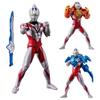 Bandai Ultraman Arc Ultra Action Figure Ultraman Arc Solis & Luna Armor Set
