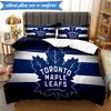 3PCS Maple Leafs Printed Bedding Set For Bedroom dormitory,  Includes 1 Duvet Cover & 2 Pillowcases for All Seasons Home Decor Fan gifts