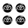 4Pcs 56mm Car Wheel Center Hub Cap Emblem Stickers Accessories For Toyota J47 Hilux Corolla RAV4 Camry Highlander Yaris Cross Prado