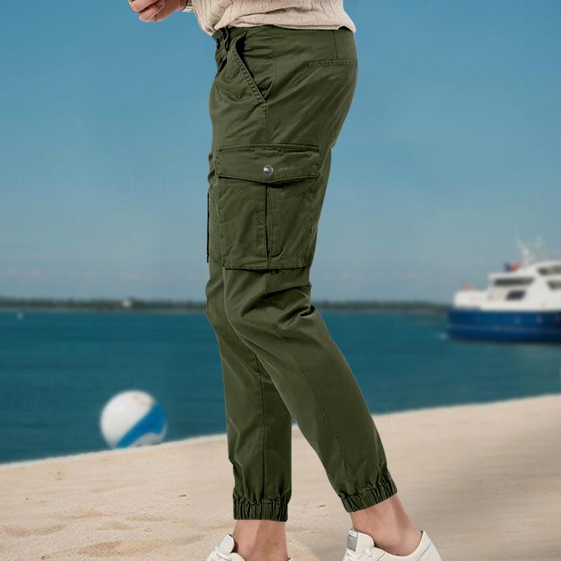 Men Fashion Cargo Pants Men Sports Overalls Outdoor Work Trousers Big Size Hombre Clothing Camo Hiking Pants