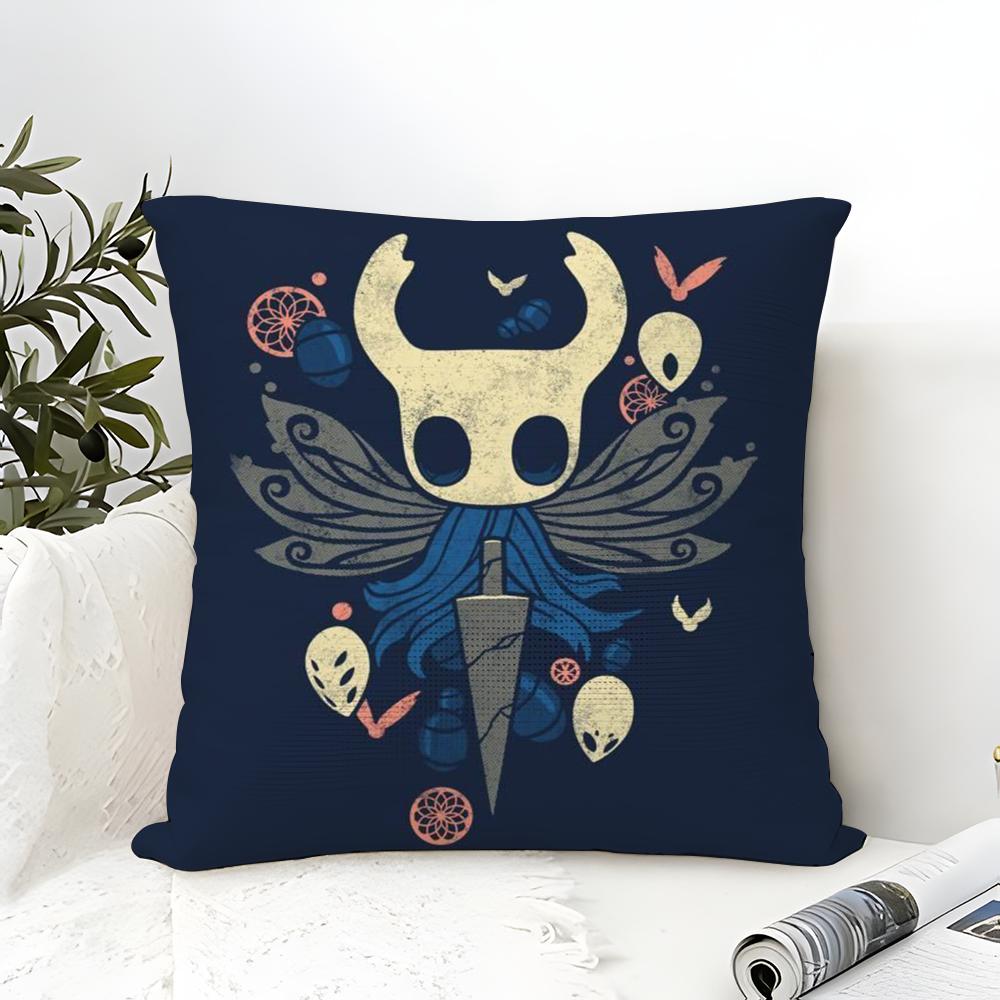 Игровой чехол на подушку Metroidvania H-Hollow Knight Льняной чехол на подушку Декор для дивана и дома Наволочка для подушки