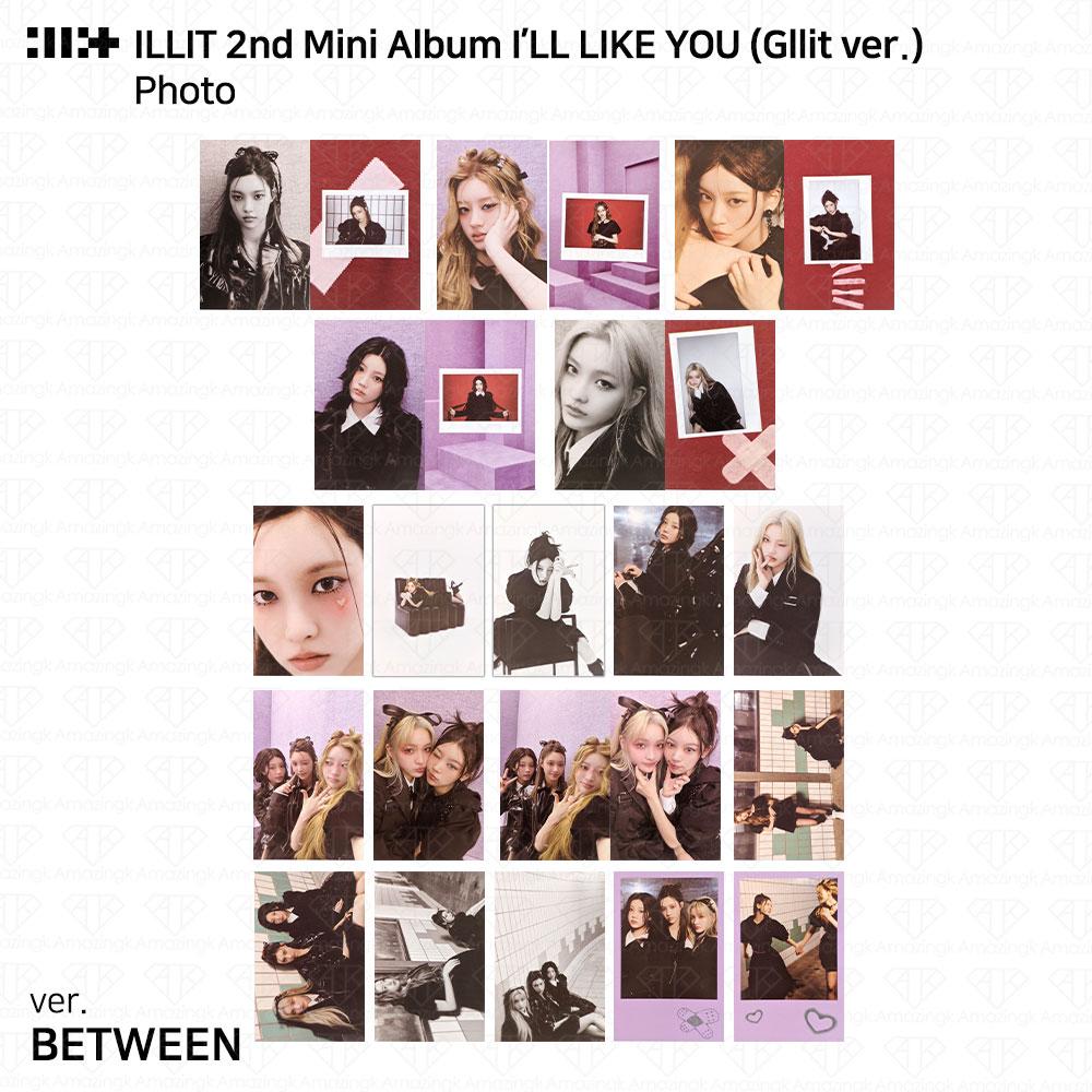 ILLIT 2-й мини-альбом I'LL LAKE YOU Gllit Ver To с фотокарточкой Between Photocard Photo