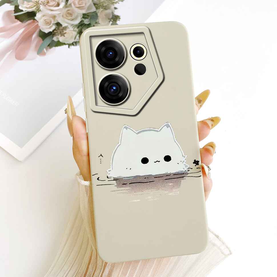 Simple Design Cartoon For Tecno Camon 20 Premier 5G Case Silicone Back Cover For Camon 20Premier 5G CK9n Phone Cases Bumper