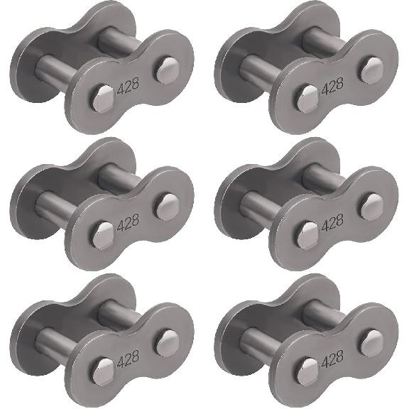 AHL 1 Pcs 520 Series Steel Master Link O-Ring Chain Clip-Type Connecting Link for Motorcycle Dirt Bike