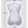 QSM Sex Toy One-piece Transparent Inflatable Gun Frame Pillow Doll Men's Bed Masturbator Fun Can Be Inserted Into Sexual Supplie