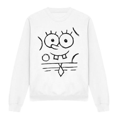 Толстовка унисекс для взрослых SpongeBob SquarePants Sketch Smile