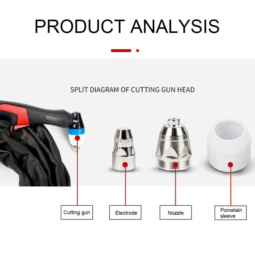 Электрод Cu-Zr Сопло Прочное сопло плазменной резки Горелка плазменного резака