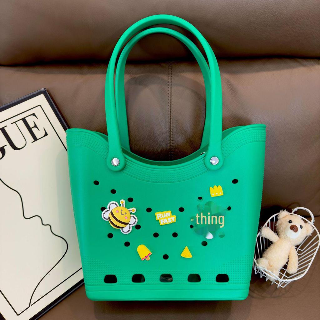 Водонепроницаемая пляжная сумка EVA - большая вместительная сумка через плечо для путешествий и хранения вещей