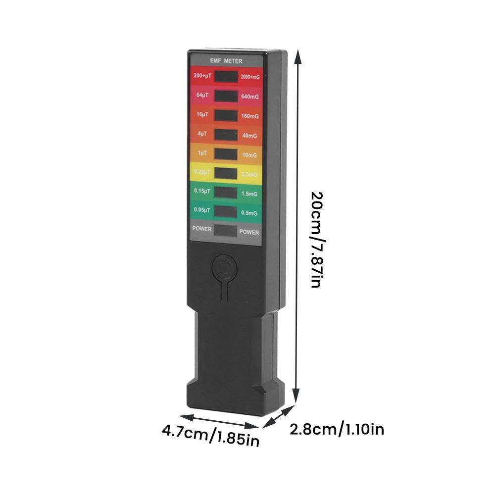 EMF Reader EMF Gauss Meter High Precision EMF Magnetic Field Detector Electrician