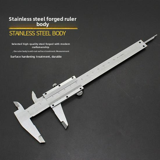 Высокоточный цифровой штангенциркуль из нержавеющей стали для обслуживания удилищ - 0-150 мм