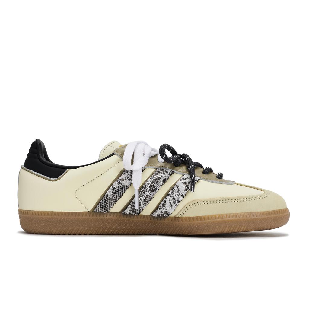 adidas Оригинальные кроссовки SAMBA OG Немецкая армия Женские Низкие Черный/Бежевый/Коричневый ID0478(Команда1189-)
