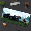 Dragon Theme Mouse Pad, Non Slip Rubber Base, Multifunctional Office & Home Decor, Perfect for Workspace Personalization.