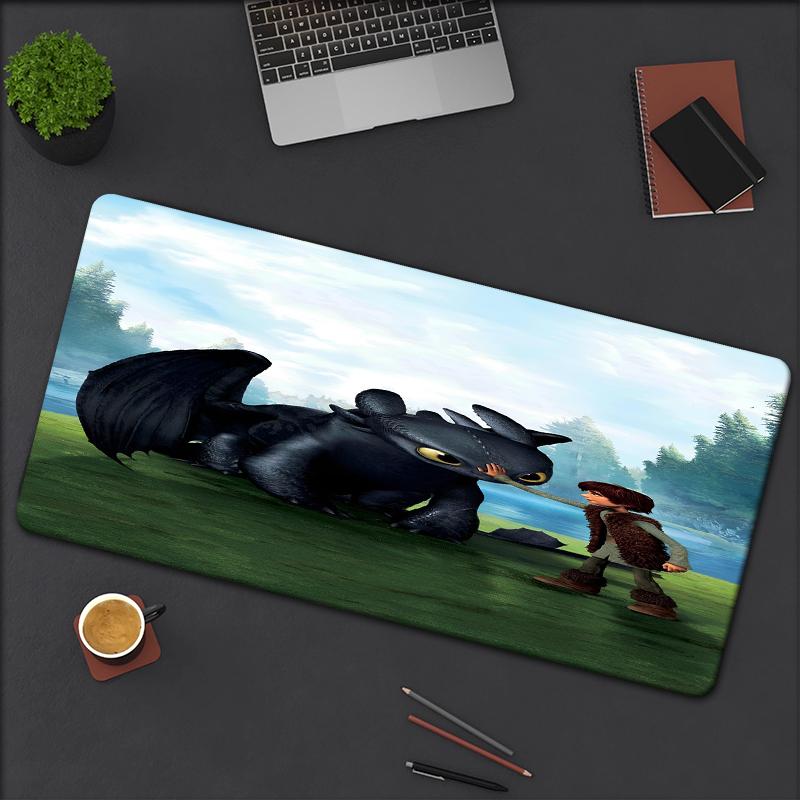 Dragon Theme Mouse Pad, Non Slip Rubber Base, Multifunctional Office & Home Decor, Perfect for Workspace Personalization.