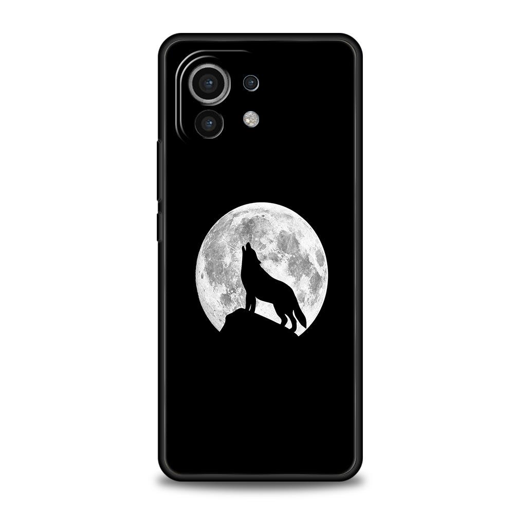 Чехол для телефона Волк Для Xiaomi 17 14 15 13 14T 13T 12T 11T Pro 12 11 Lite Poco X7 X5 X3 NFC F7 F6 Мягкий чехол