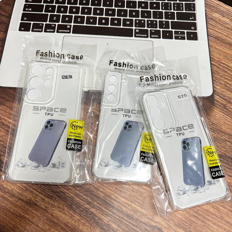 Прозрачный ТПУ чехол-космическая оболочка для телефона Samsung S25 Ultra для S23/S24, защитная крышка с 26 гранями