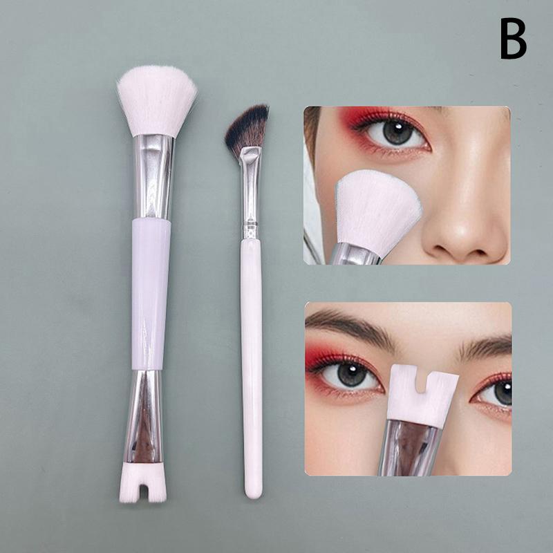Nose Contour U-Shaped Makeup Brush For Sculpting And Defining Double Head Foundation Highlighter Brush Nose Shadow Brush