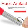 2Pcs Diamond Stone Fishing Hook Sharpener Anti-skid Fishing Tools  for Outdoor Fishing