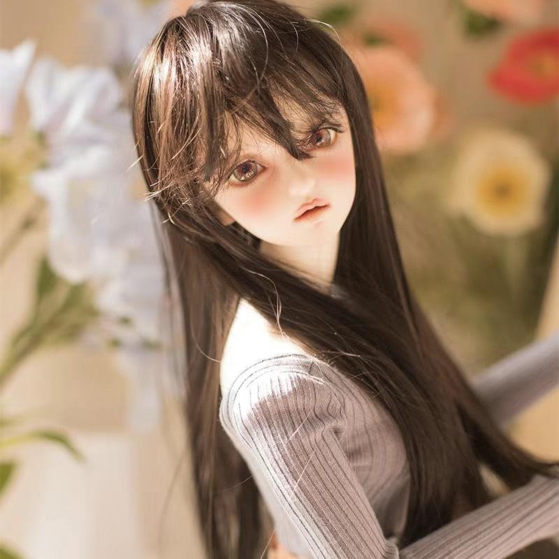 Парики и аксессуары для кукол BJD 1/6 Для кукол BJD 30 см Короткие/Длинные волосы Волокно высокой термостойкости Парики для кукол BJD 30 см Аксессуары для волос
