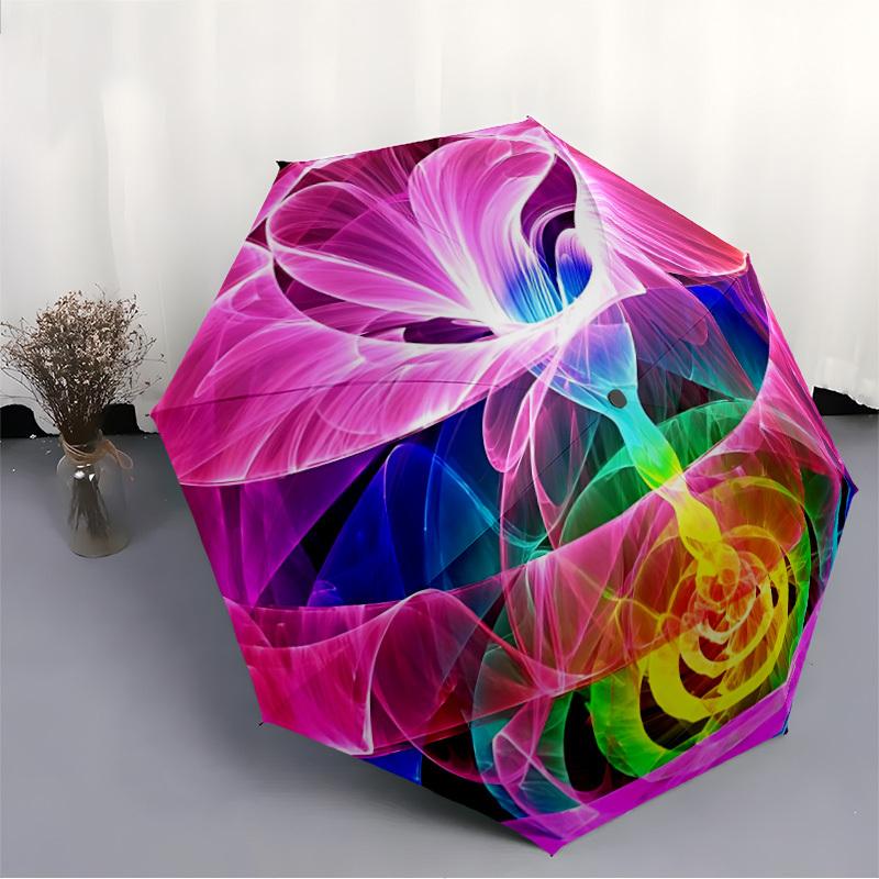 1pc Colorful Sphere Folding Umbrella, Durable, Suitable for Outdoor Activities or Rain, Suitable for Commuting yy251027090