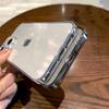 Роскошный прозрачный жесткий пластиковый чехол для iPhone 16 15 14 13 12 Mini 11 Pro Max X XR XS 5 6 7 8 Plus SE Shockpoof Crystal Clear Cover