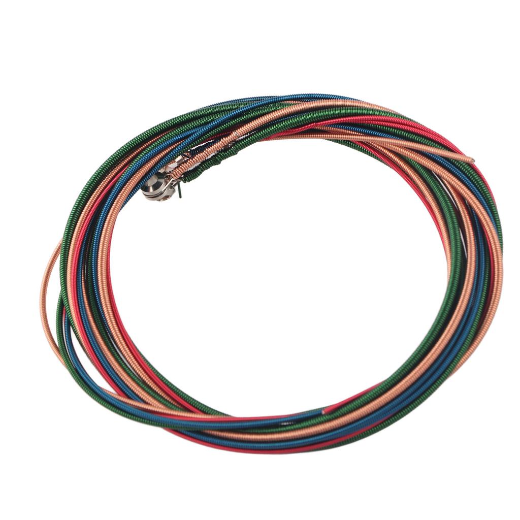 1.16mm, 1.44mm, 2.0mm, 2.54mm (.046 .100) 4 String Colorful Electric Bass Strings Instrument