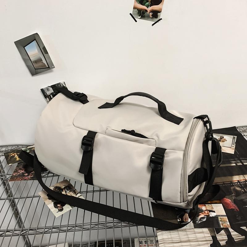 Однотонный рюкзак для женщин, большой емкости, рюкзак для спорта на открытом воздухе, сумка для фитнеса, мужская дорожная сумка через плечо