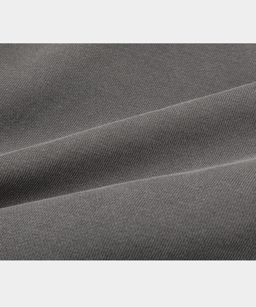 LETTERCOMO Heavy Cotton Incision Garment Semi-Wide Sweatpants Stone Grey
