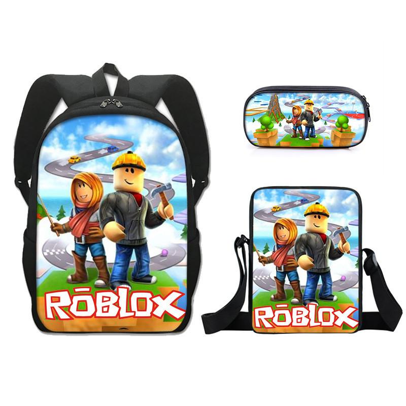 Набор детских рюкзаков Roblox из легкой ткани Oxford для школы и учебы