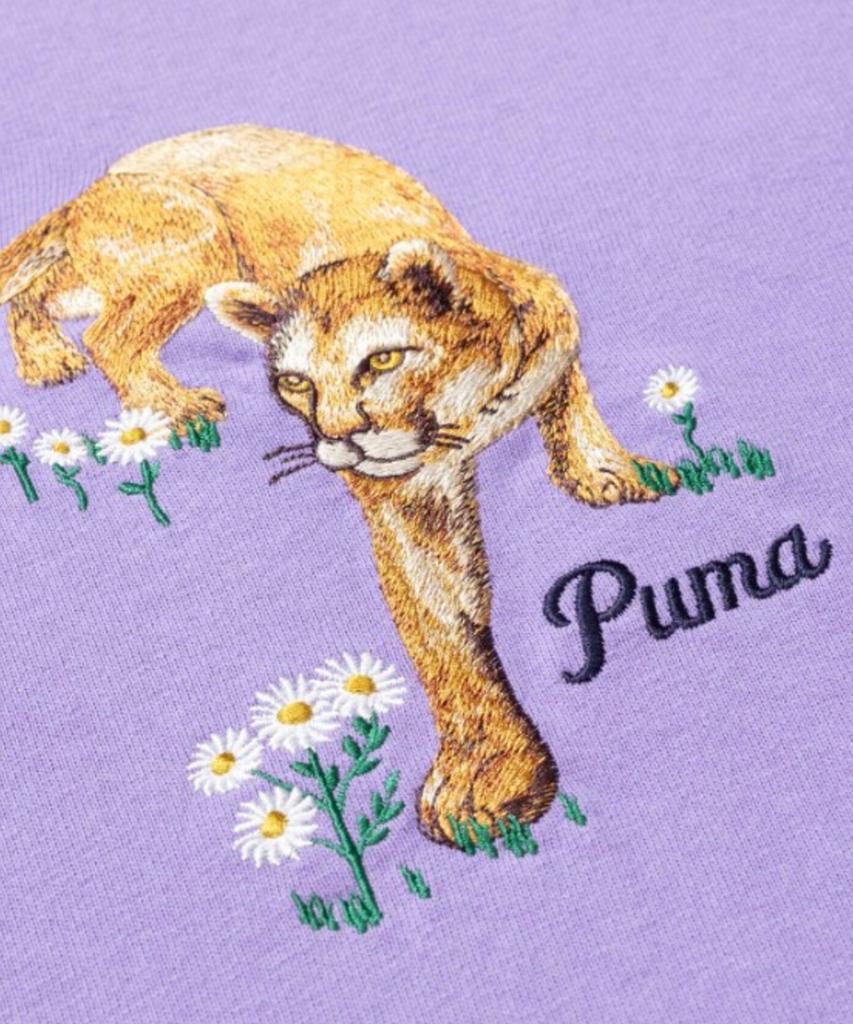 Графическая футболка Puma X Noah - Лавандовый / 626571-29