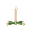 360° Rotatable Wood Bird Training Stand Birds Grinding Perch Holder  Pet Birds Entertainment
