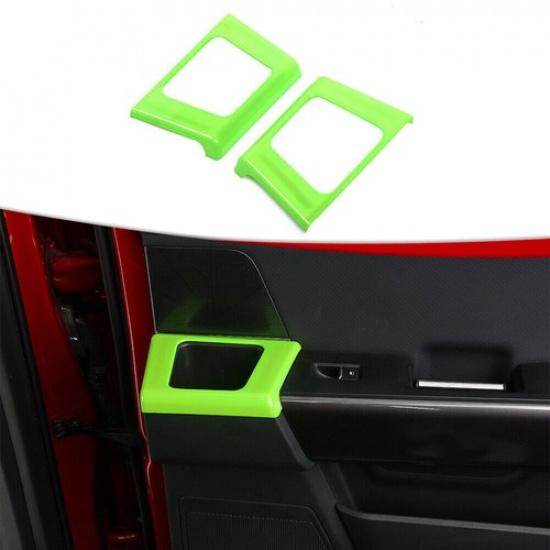 Light Green Rear Door Handle Cup Holder Panel Trim Cover For Ford F150 -