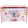 Wooden Toy Chest for Child - FUN HOUSE - CALLY MIMI KOALA - Pink - 40x58x36 Cm