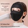 3D Fishbone Breathable Plus Velvet Full Face Mask - Windproof, Coldproof, UV Protection for Autumn/Winter Cycling