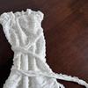 New Summer New Ballet Bow Tie Long Foot Cover Thin Pleated Net Lace Light Girl Lace Cover-up Sun Protection Socks