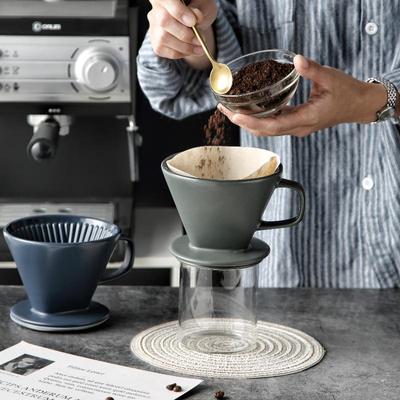 Креативная керамическая капельница, фарфоровая капельница, кофеварка для домашнего кафе, ресторана, чашка с фильтром для кофе