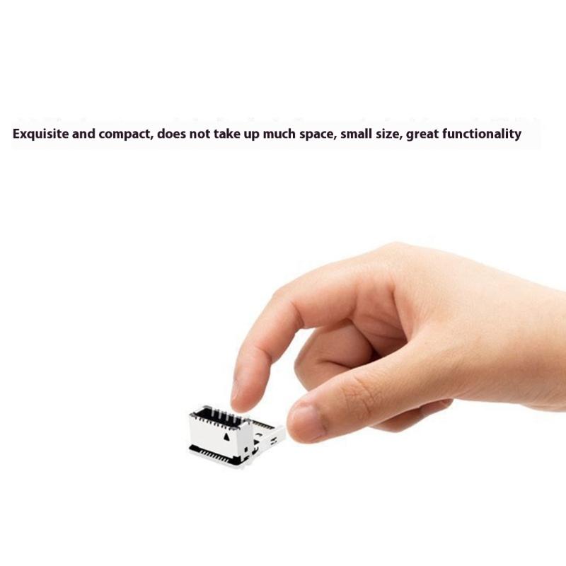 90 Degree Angled USB 3.2 Type E Internal Connectors Male And Female Port Adapter 20Gbps Transmission Motherboards Front Panel Installation