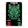 Funny The Call Of Cthulhu Fictional Occult Pun Metal Plaque Wall Decor Club Customize Design Create Tin Sign Poster