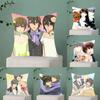 Аниме Мультфильм J-Junjou Romantica Наволочка Противопылевая Наволочка Невидимая Молния Шелковистый Короткий Плюш Подушка для Дивана Чехол