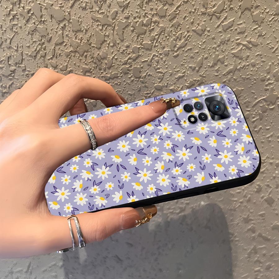 Чехол для Xiaomi Redmi Note 14 14C 12C 13C A4 A5 A3 13 Pro Plus 10 9 8 7 12 11 A1 K80 Чехол для телефона A2 K40 A1 Простая хризантема