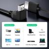 SHULIANCABLE Ультратонкий 8K HDMI 90 градусов, изогнутый влево, гибкий тонкий высокоскоростной кабель, разъем «папа-папа», компьютерный HDTV 2.1, Г-образный кабель, Г-образный 4K при 120 Гц