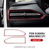 Real Soft Carbon Fiber Cover For Subaru WRX/ WRX STI 2025 2025 2025 Sticker Car Central Control Air Outlet Interior Accessories
