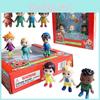 Adorable Cocomelon Family Friends 6 Pack Jj Figure Play Set Toy Miniatures