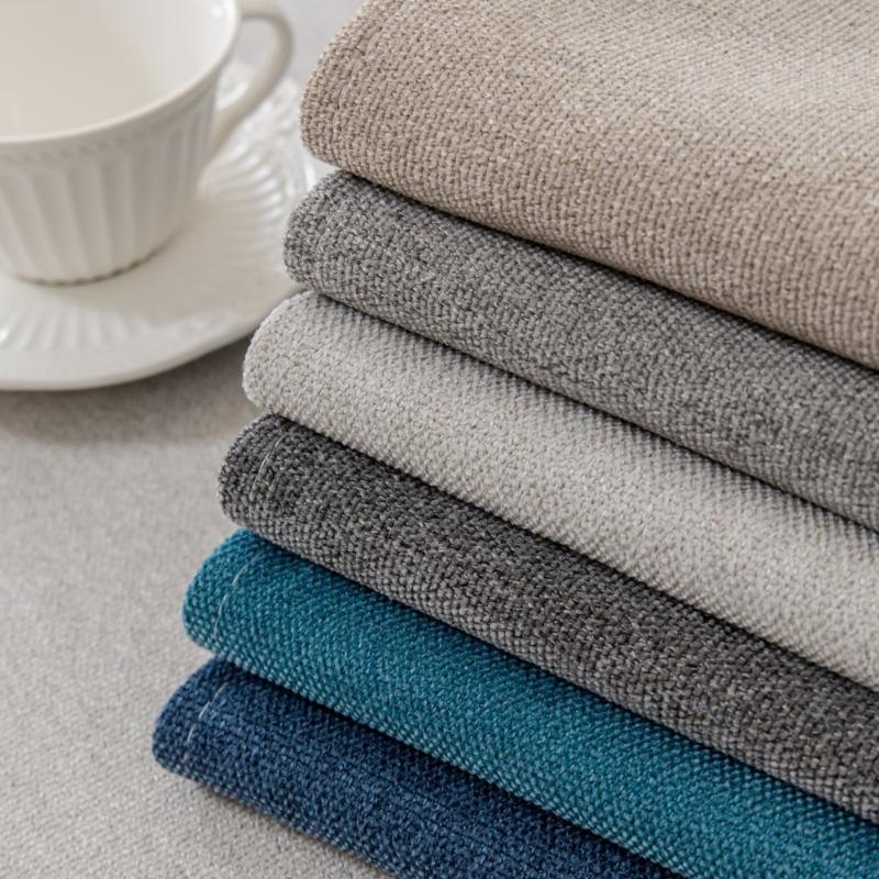 New Solid Color Linen Sofa Cover Fixed Anti Slip All Season Universal Sofa Cushion Cover Soft and Comfortable Modern and Simple