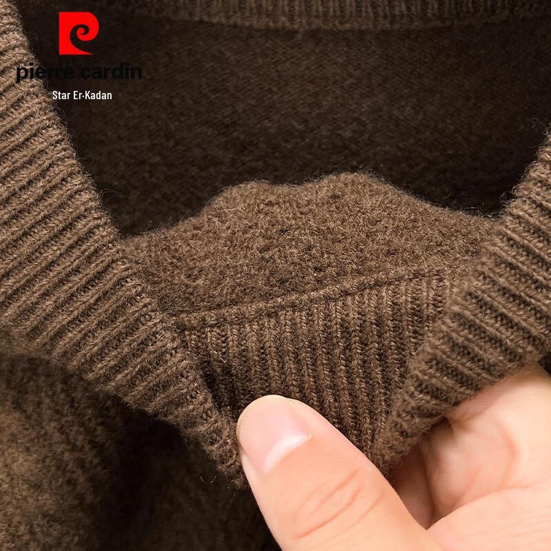 Мужской свитер Pierre Cardin с круглым вырезом, 100% шерсть
